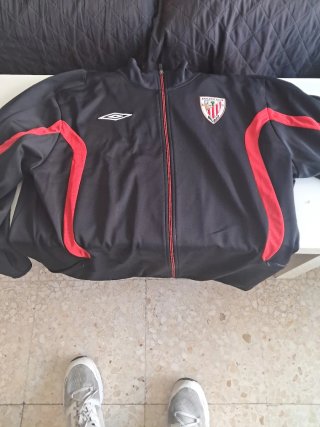 Sudadera Athletic Club Bilbao Umbro Negra Roja