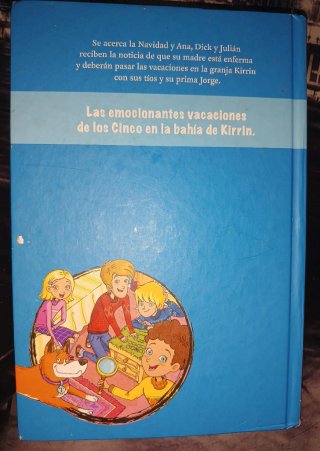Lote 3 Libros Los Cinco Enid Blyton Juvenil