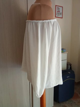 Blusa donna bianca