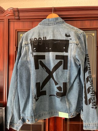 Chaqueta Vaquera Off-White Azul