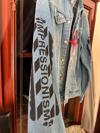 Chaqueta Vaquera Off-White Azul