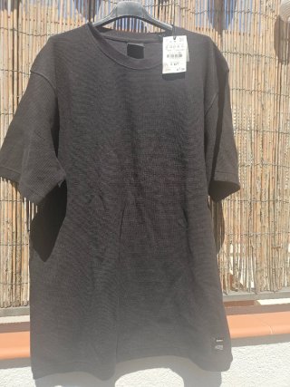 Pull&Bear Sudadera Negra Talla XL