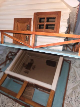 Casa de madera decorativa