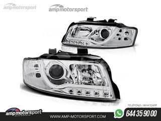 FAROS DELANTEROS LUZ DIURNA TUBE LIGHT PARA AUDI A4 B6