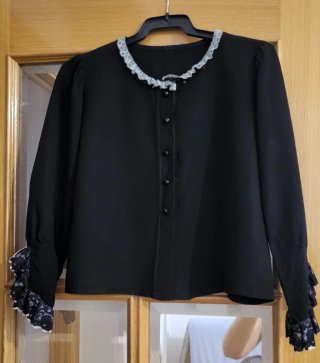 Traje Regional Baturra Negro/Rosa T-2/3