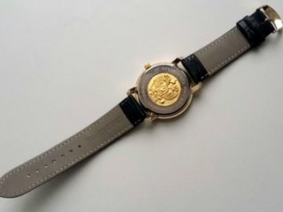 orologio al quarzo presidente quadrante nero