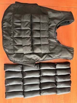 Chaleco Lastrado 20 Lastres de 500gr