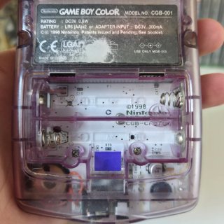 Nintendo Game Boy Color Morado translúcido