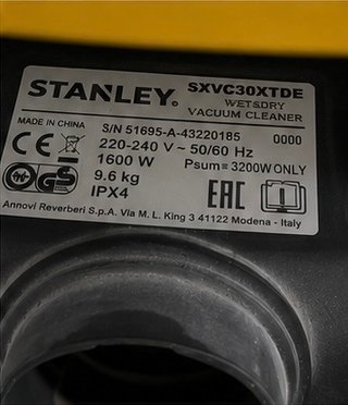 Kit Stanley Fatmax: Aspirador Indus 30L + Lijadora