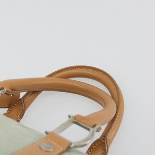 Christian Dior Mini Boston Bag Denim Light Blue