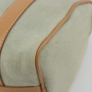 Christian Dior Mini Boston Bag Denim Light Blue
