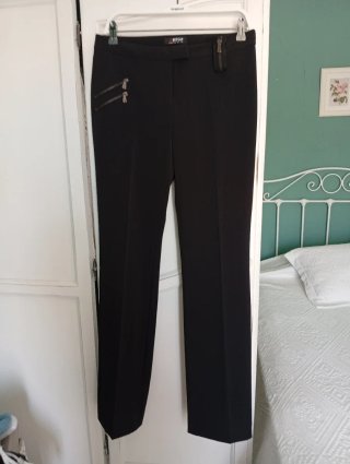 Pantalon negro de vestir