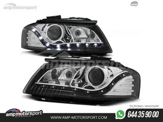 FAROS DELANTEROS LUZ DIURNA LED PARA AUDI A3 8P / 8PA