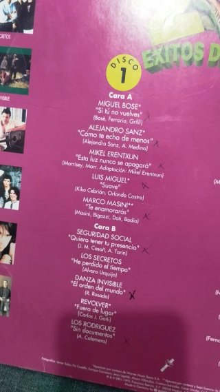 Vinilo LP Los Super 20 Exitos del Año