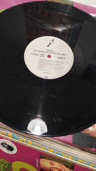 Vinilo LP Los Super 20 Exitos del Año