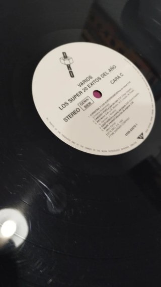 Vinilo LP Los Super 20 Exitos del Año