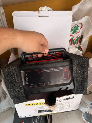 Cargador Batería Coche 6V/12V/24V 40A