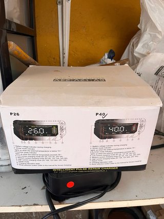 Cargador Batería Coche 6V/12V/24V 40A
