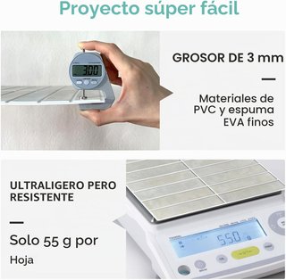 Commomy - Juego de azulejos autoadhesivos , 9 pzs