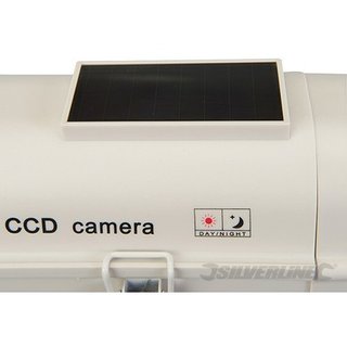Cámara Seguridad simulada carga Solar