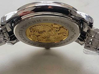 orologio al quarzo quadrante blu numeri romani