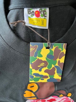 BAPE ABC Camo Big Ape Head Tee variante col