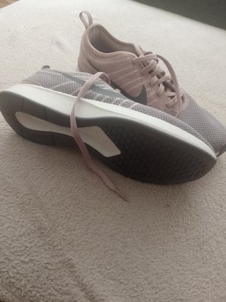 Zapatillas Nike Dualtone Racer Gris Rosa