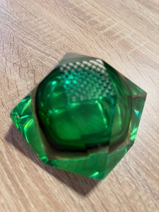 Cenicero Cristal Murano Facetado Flavio Poli