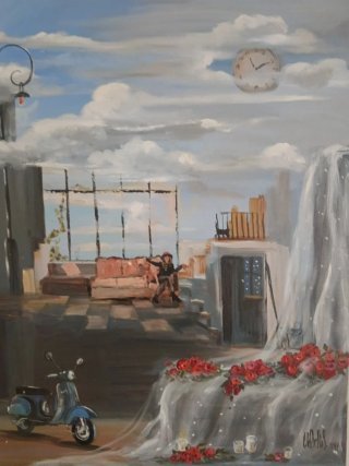 Obra deArte contemporáneo Castelo 2017