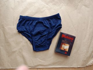 Slip Modima Caballero Poliamida TallaP azul marino