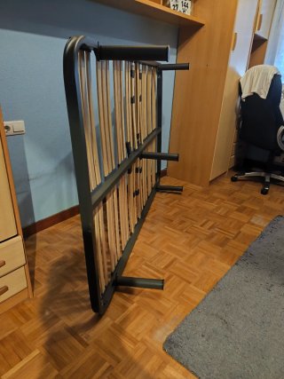 Somier metálico y de madera