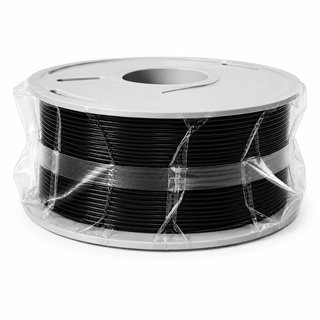 Filamento PLA+ 1.75mm Preto 1KG para Impressora 3D