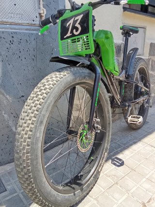 Bici Eléctrica Fat Bike 26" x 4'0 1500W 100Ah