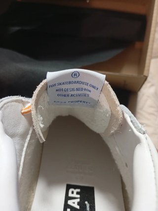 Golden Goose Sneakers Blancas Naranja