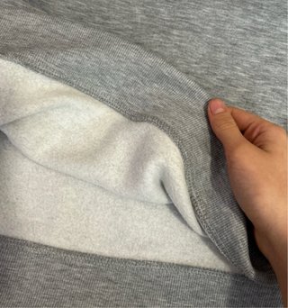 Vestido sudadera gris Zara