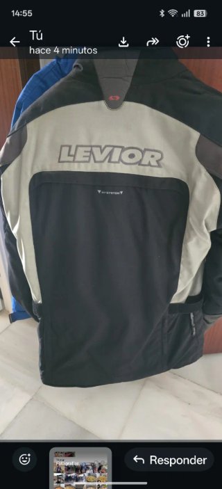 Chaqueta Moto Levior Talla M