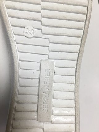 Zapatillas Gerry Weber Mujer T.39 azul gris/blanco