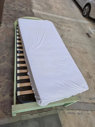 Cama 1.90 con somier y colchón
