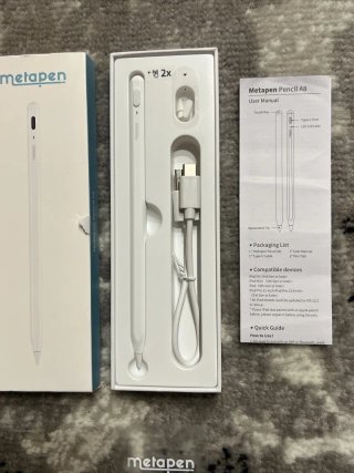 HOU Funda teclado ipad air11 360°+Lapiz Metapen A8
