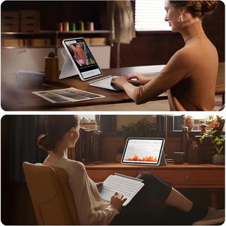 HOU Funda teclado ipad air11 360°+Lapiz Metapen A8