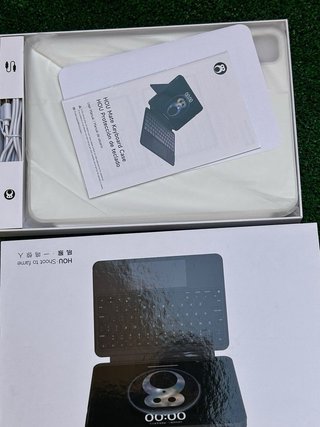 HOU Funda teclado ipad air11 360°+Lapiz Metapen A8