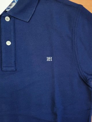 Polo Pedro del Hierro M Azul Manga Corta