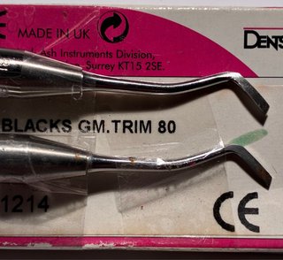 Puntas Instrumentos Dentales Blacks GM.TRIM 80