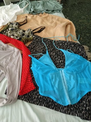 Lote 8 Prendas Mujer S/M Shein, H&M y Stradivarius