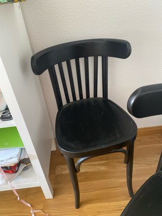 5 Sillas Tonet Marrón Wengué Madera