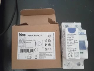 Diferencial Solera 40A 30mA Nuevo para camper