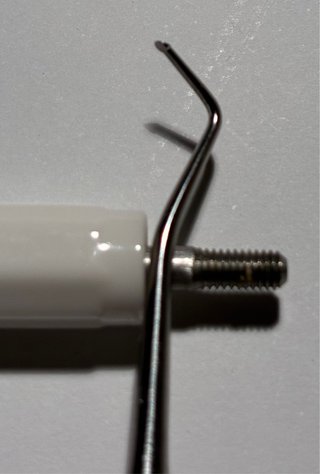 Punta excavador dental