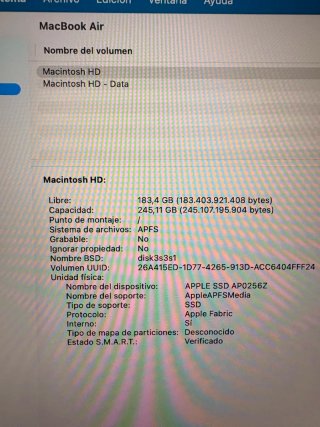 MacBook Air M2 8GB RAM 256GB SSD