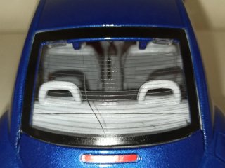 Modellino Auto Bburago VW Maggiolino Blu 1:18