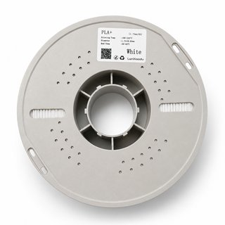 Filamento PLA+ 1.75mm Branco 1KG Impressora 3D